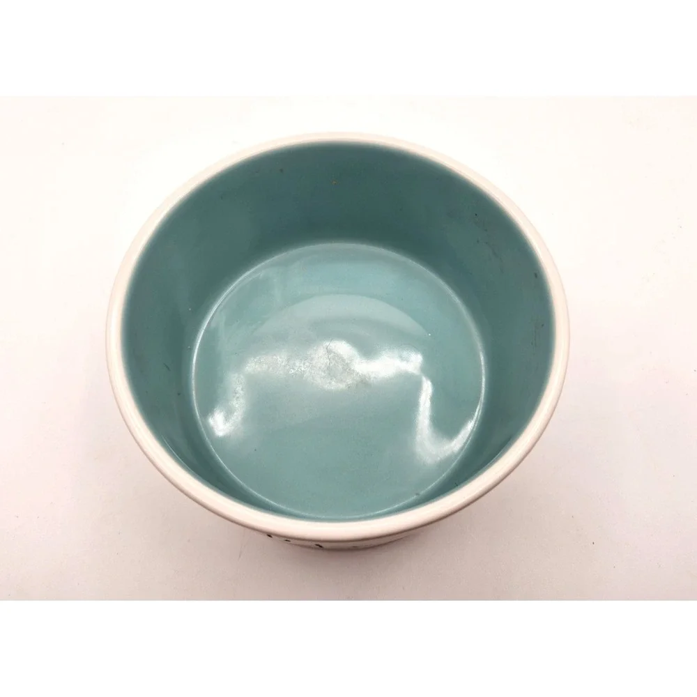 Rae Dunn Dog Bowl Ivory 